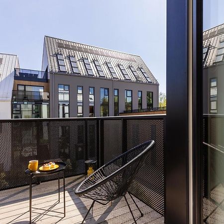 Ferienwohnung Yellow Studio Paupys Wilna Exterior foto